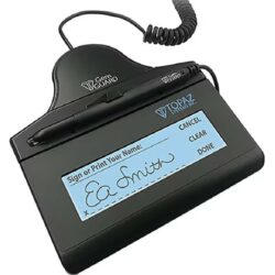 Topaz Signature Pad - coiled cord